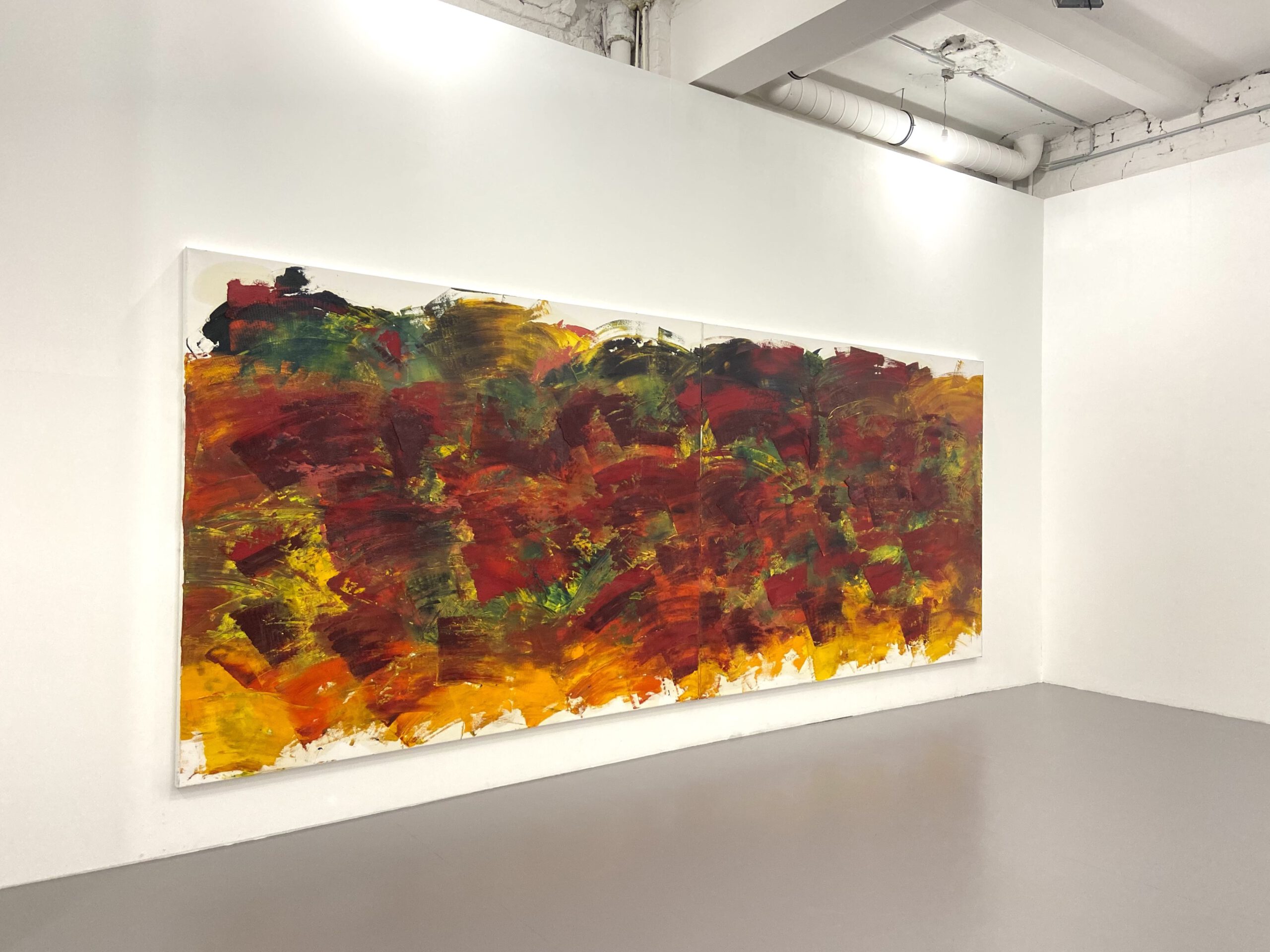 Rolf Rose, Driver, 2022, 200 x 500 c 5 cm