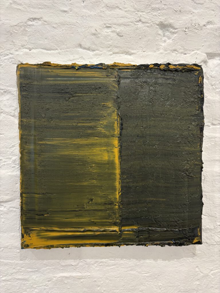 Rolf Rose, Öl auf Leinwand, 2025, 40 x 40 cm